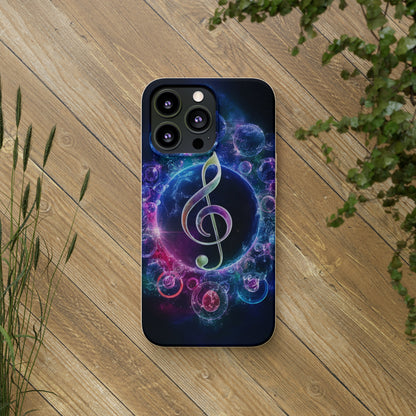 Musical Note Biodegradable Case