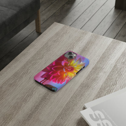 Floral Design Slim Phone Case - Colorwink