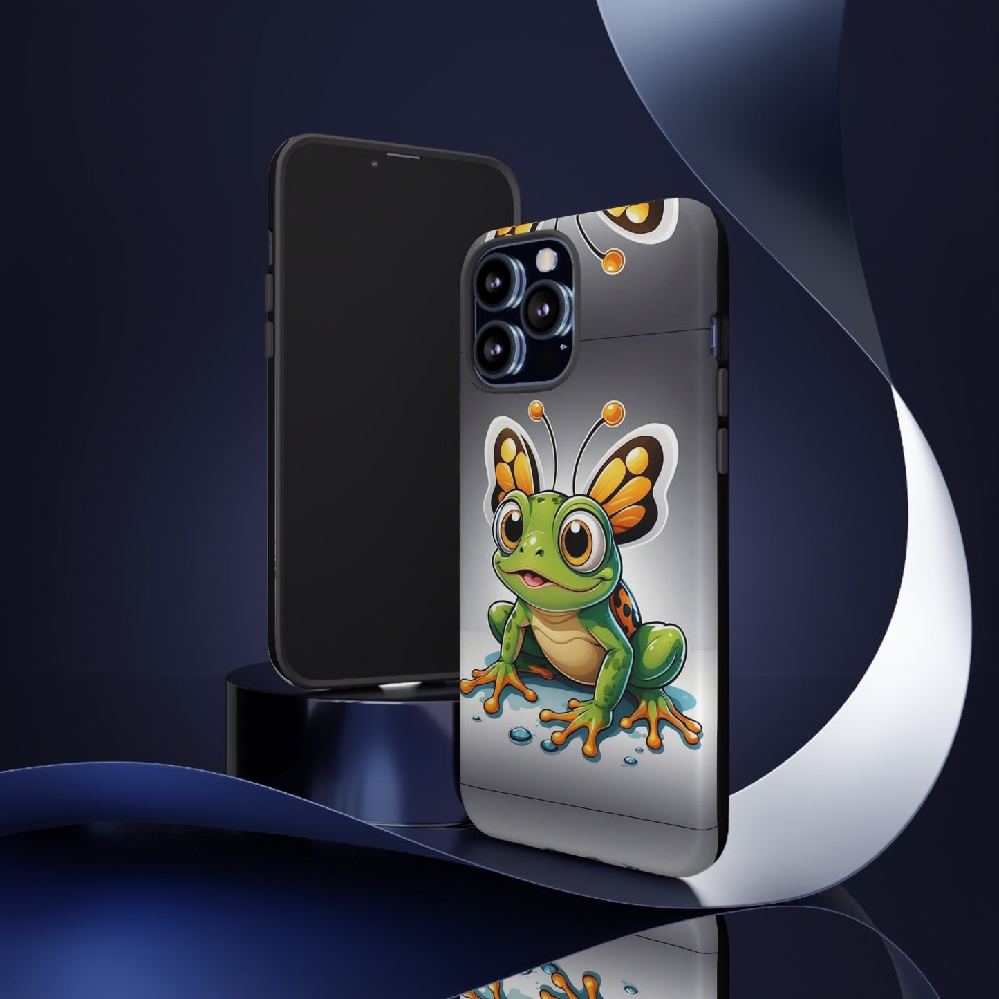 Butterfly-Frog Tough Case