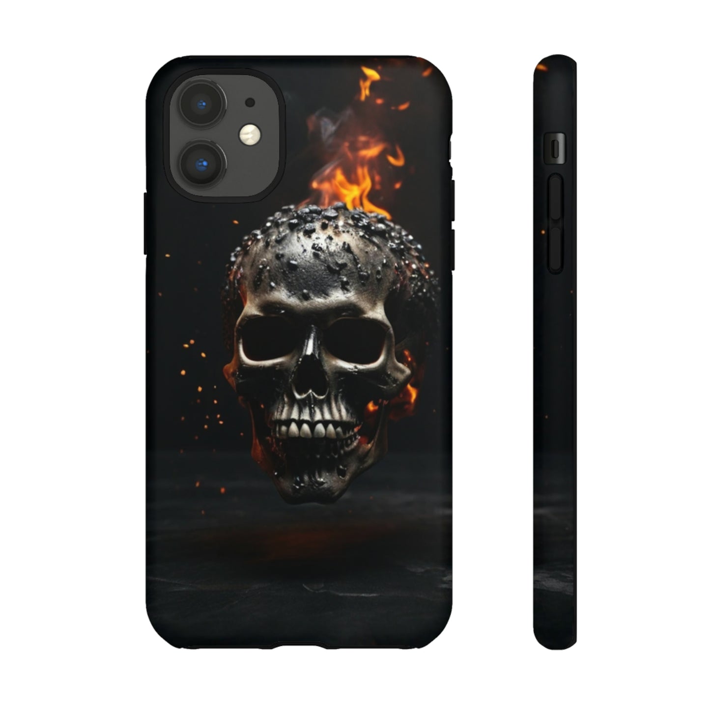 Fiery Skull Tough Case