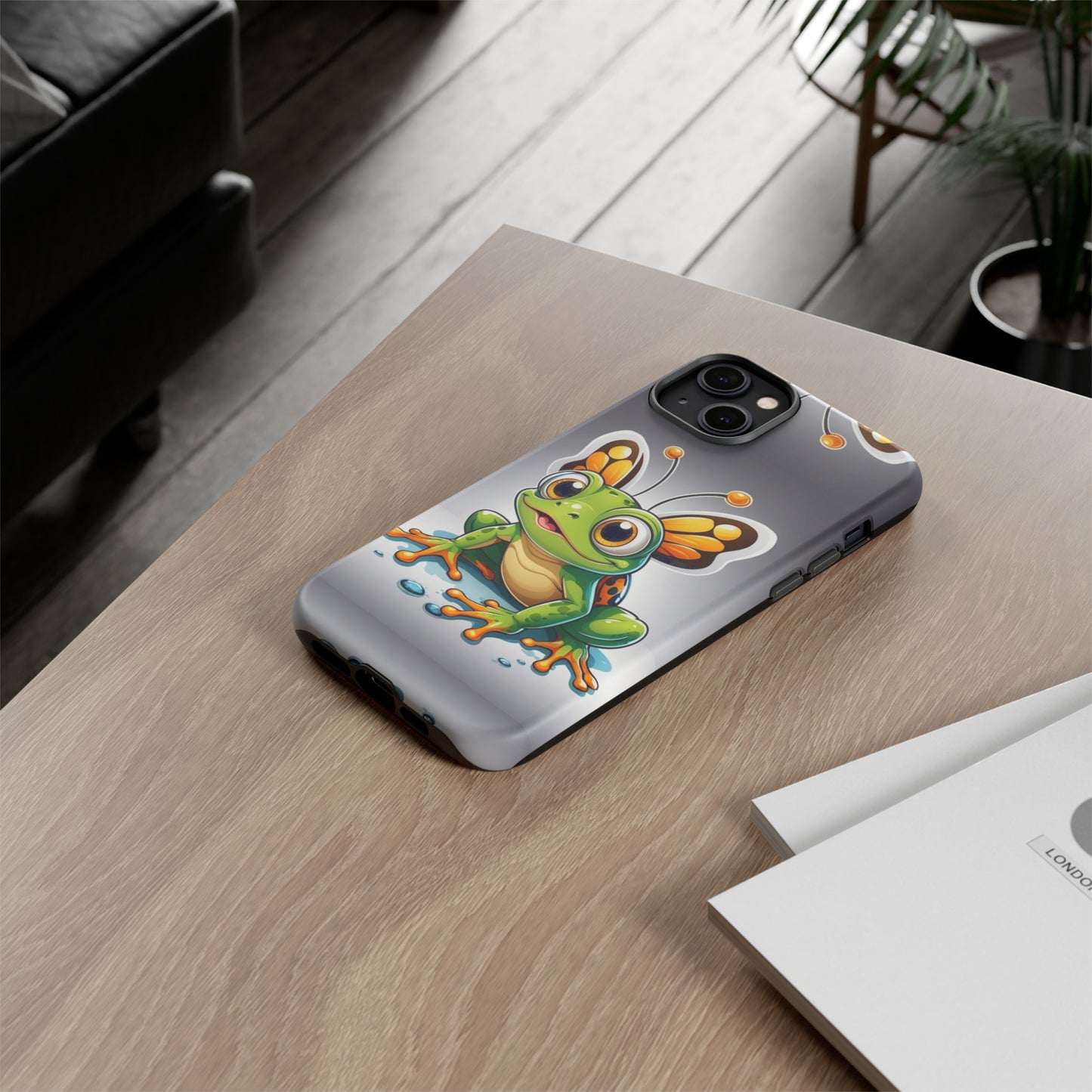 Butterfly-Frog Tough Case