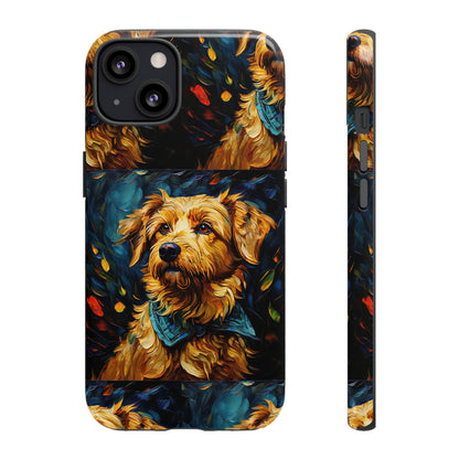 Paint Brush Dog Tough Case