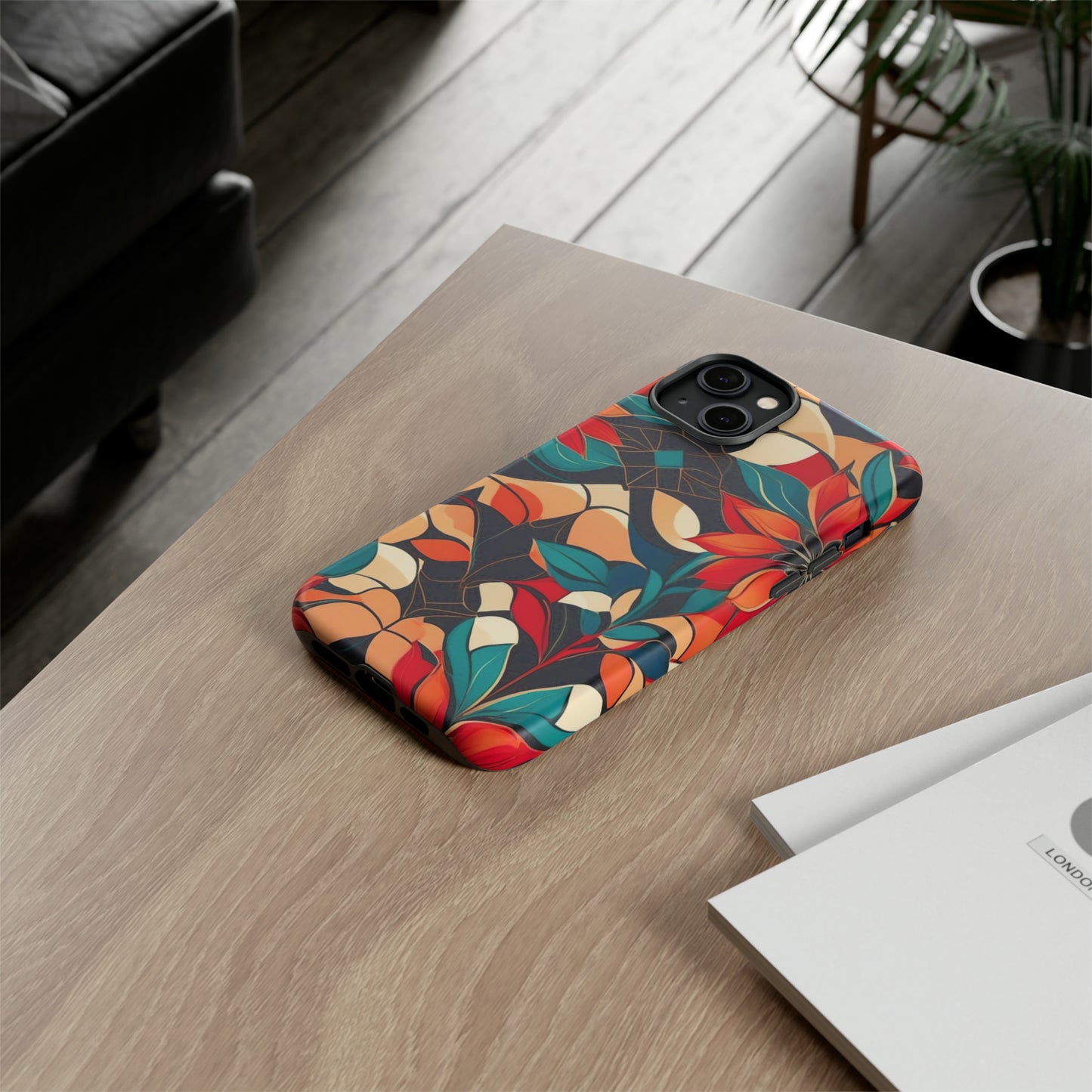 Flower Pattern Art Design Tough Case