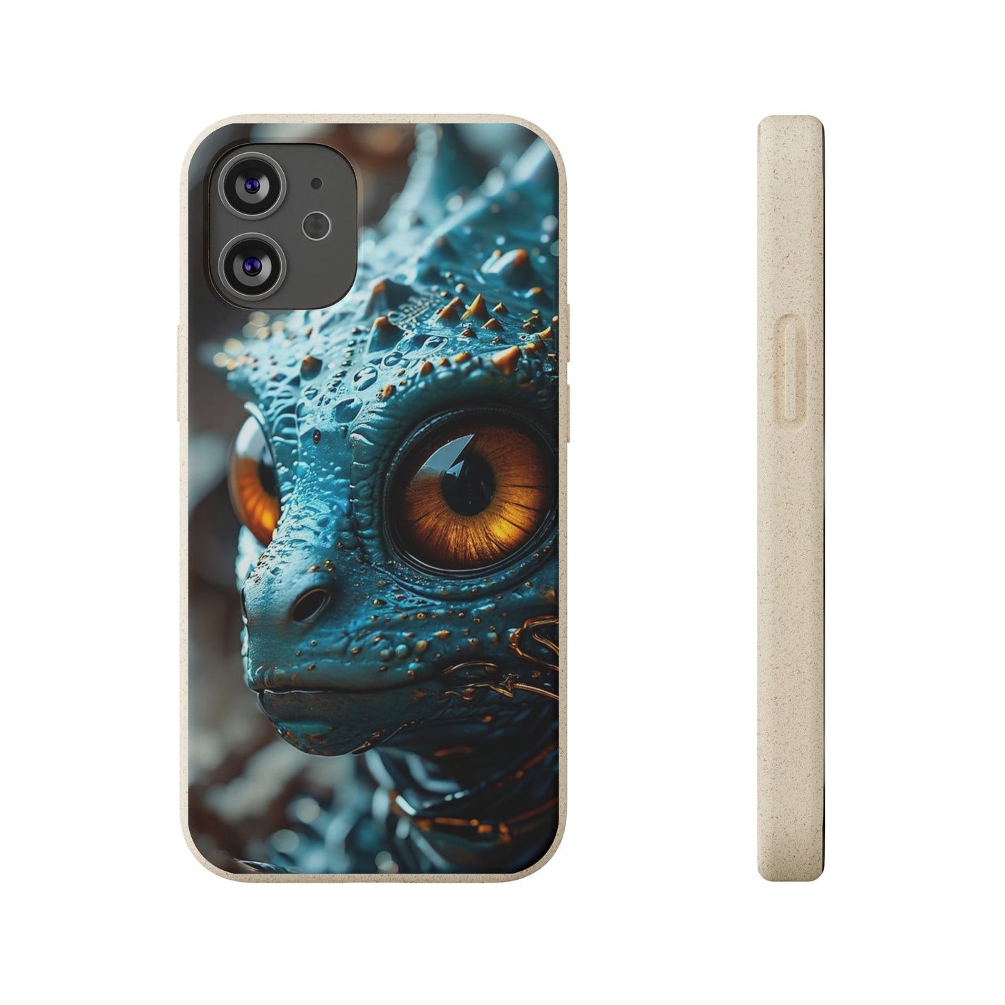 Curious Gecko Biodegradable Case