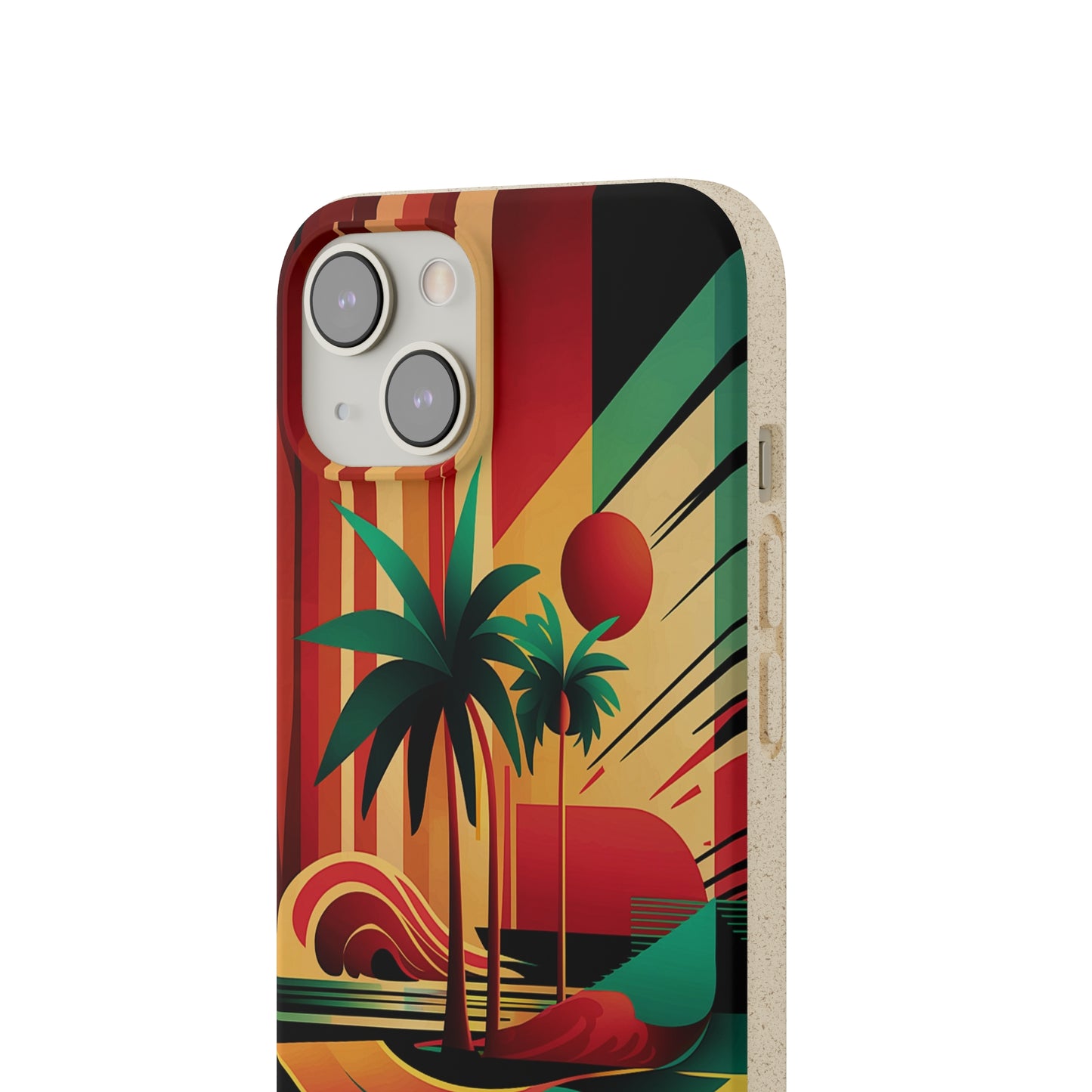 Beach Painting Biodegradable Case