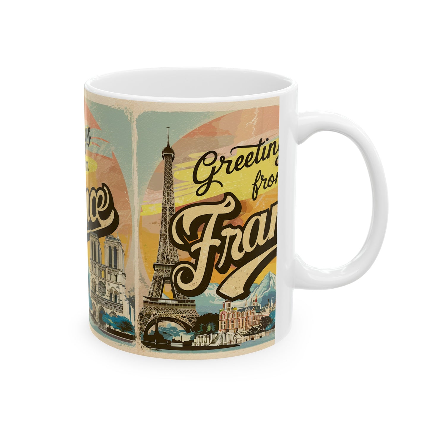 Greetings from France Coffee Mug