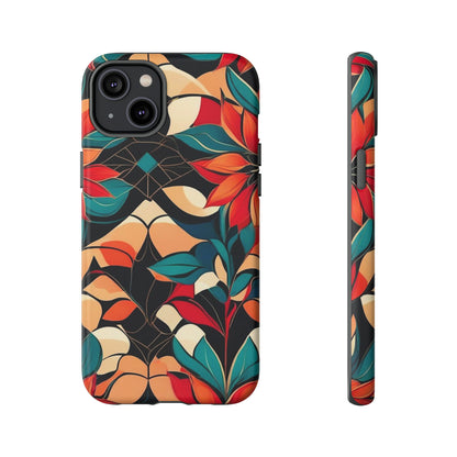 Flower Pattern Art Design Tough Case