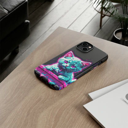 Neon Cat Tough Case