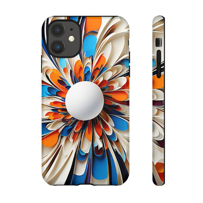 White Flower Tough Case