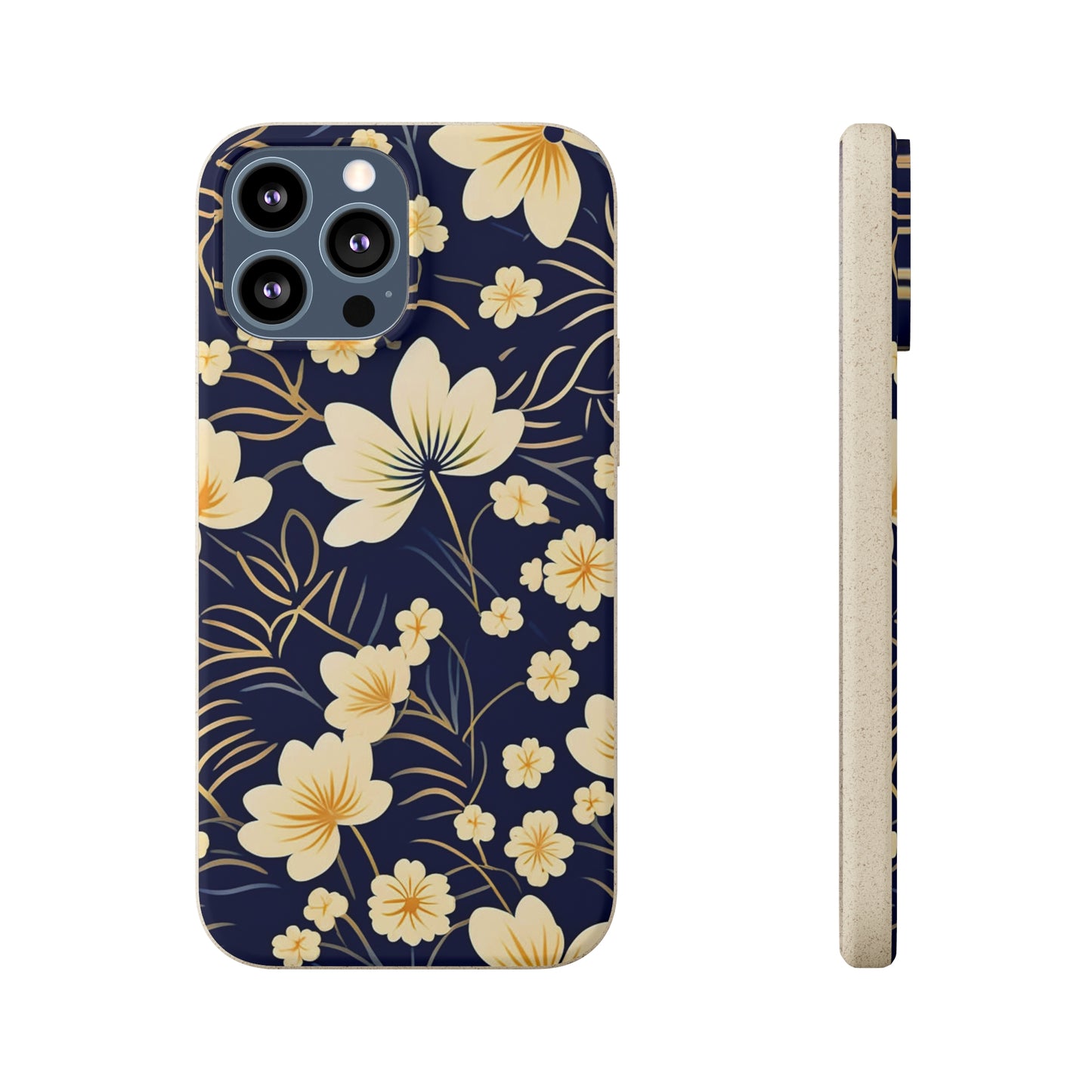 Flower Paint Biodegradable Case