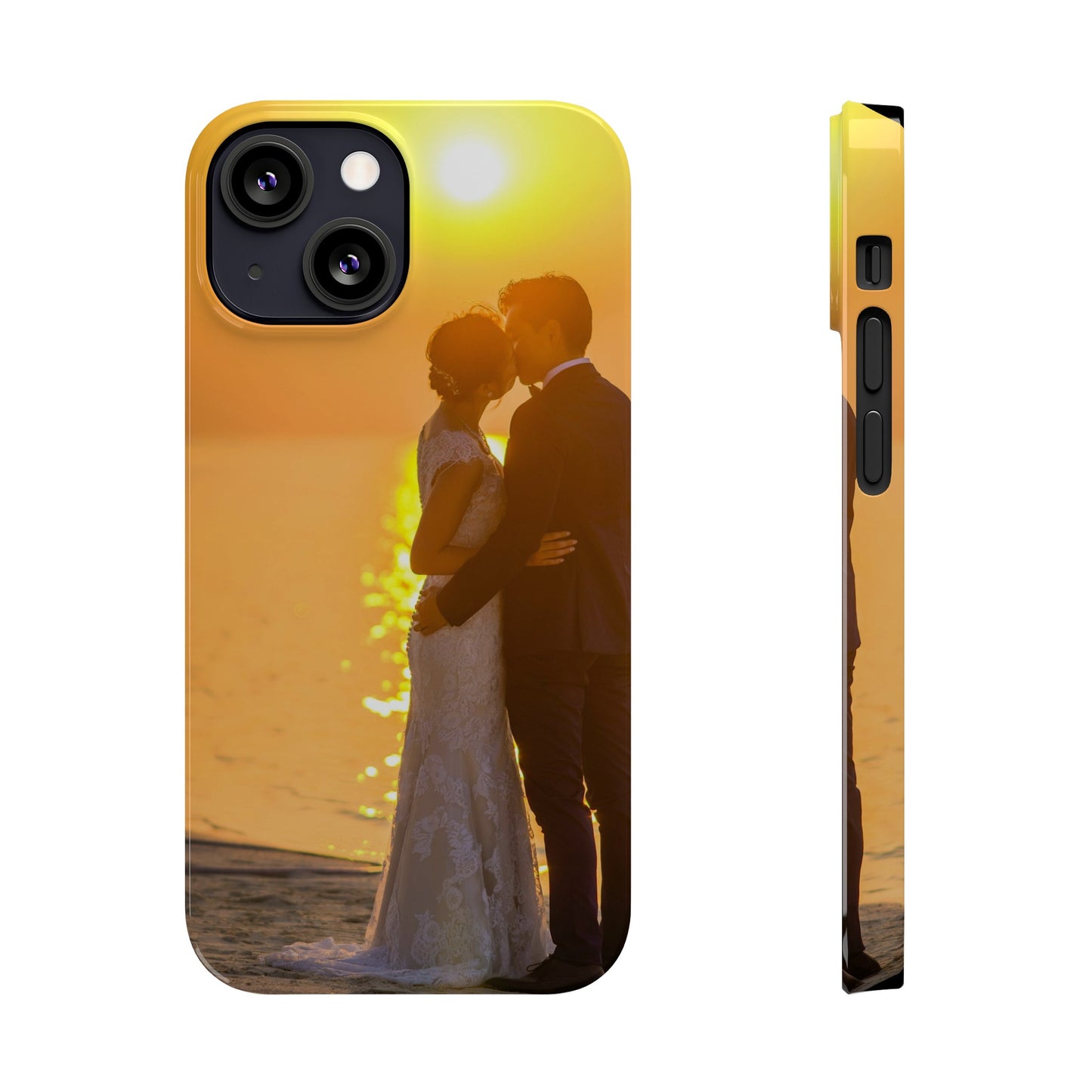 Just Married Slim Phone Case