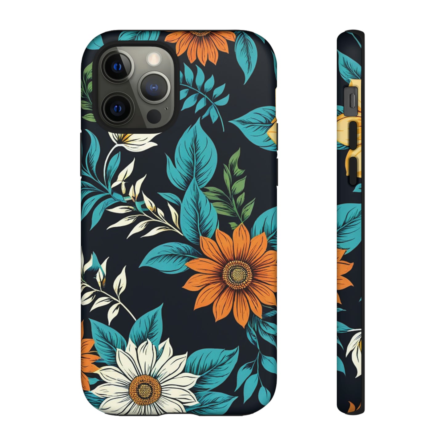 Flower Designs Pattern Tough Case