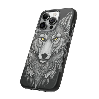 Wolf Pattern Tough Case