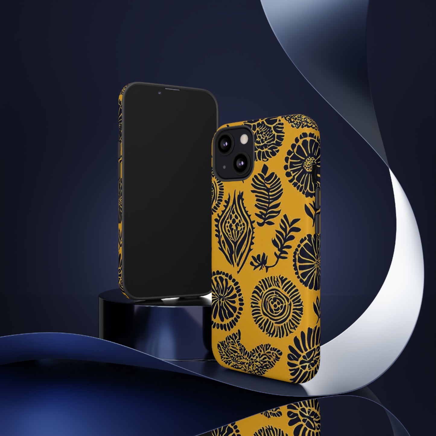 Yellow Pattern Tough Case