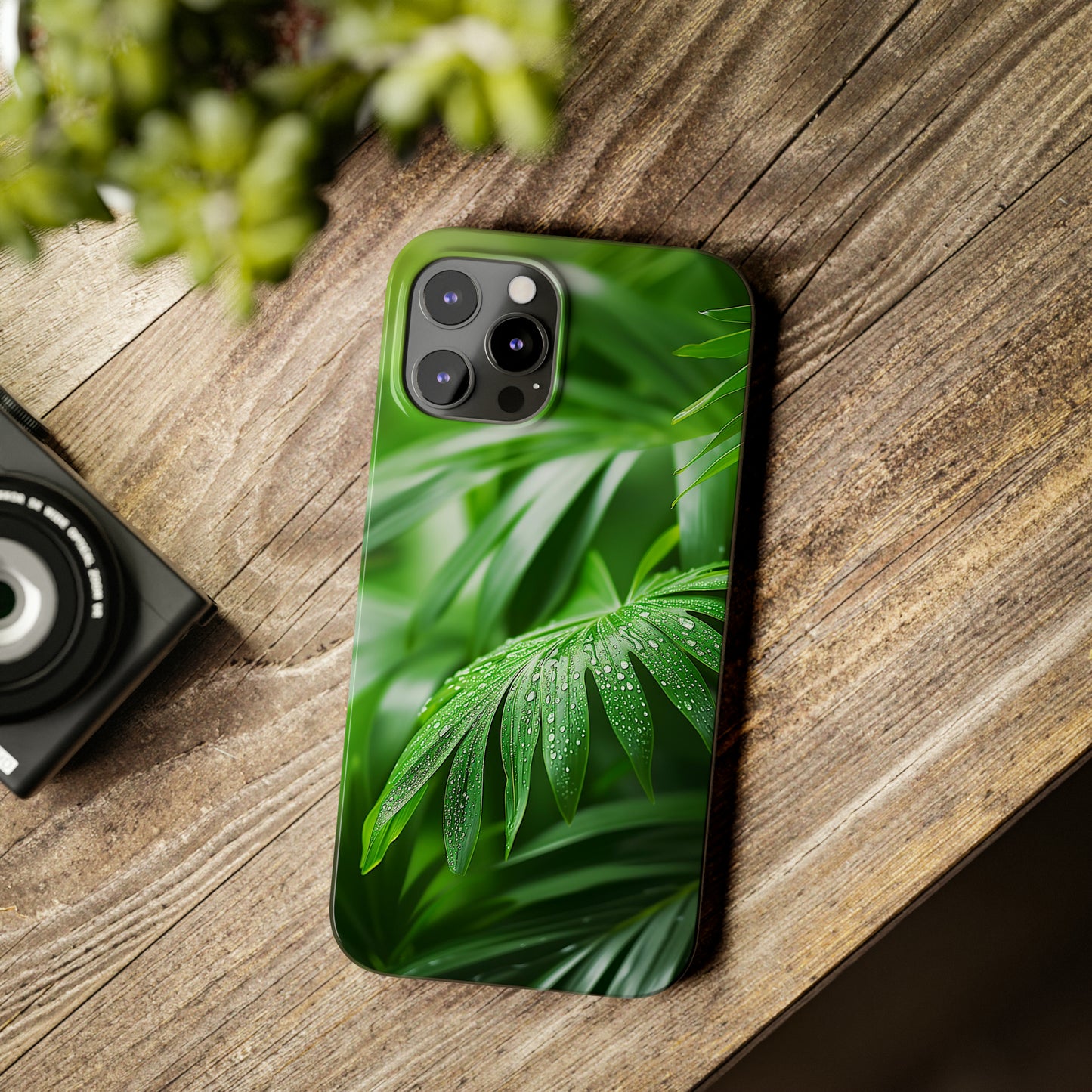 The Leaves Slim Phone Case - Colorwink