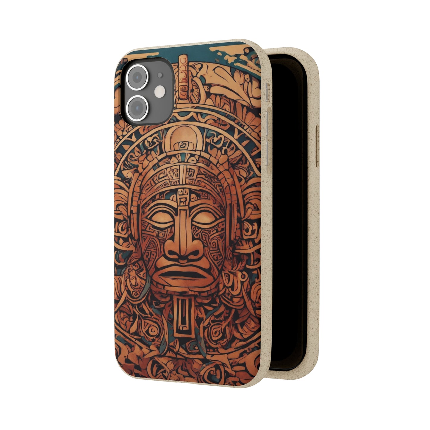 Marquesan Tattoo Style Biodegradable Case