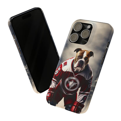 Ice Hockey Player Slim Phone Case - Colorwink