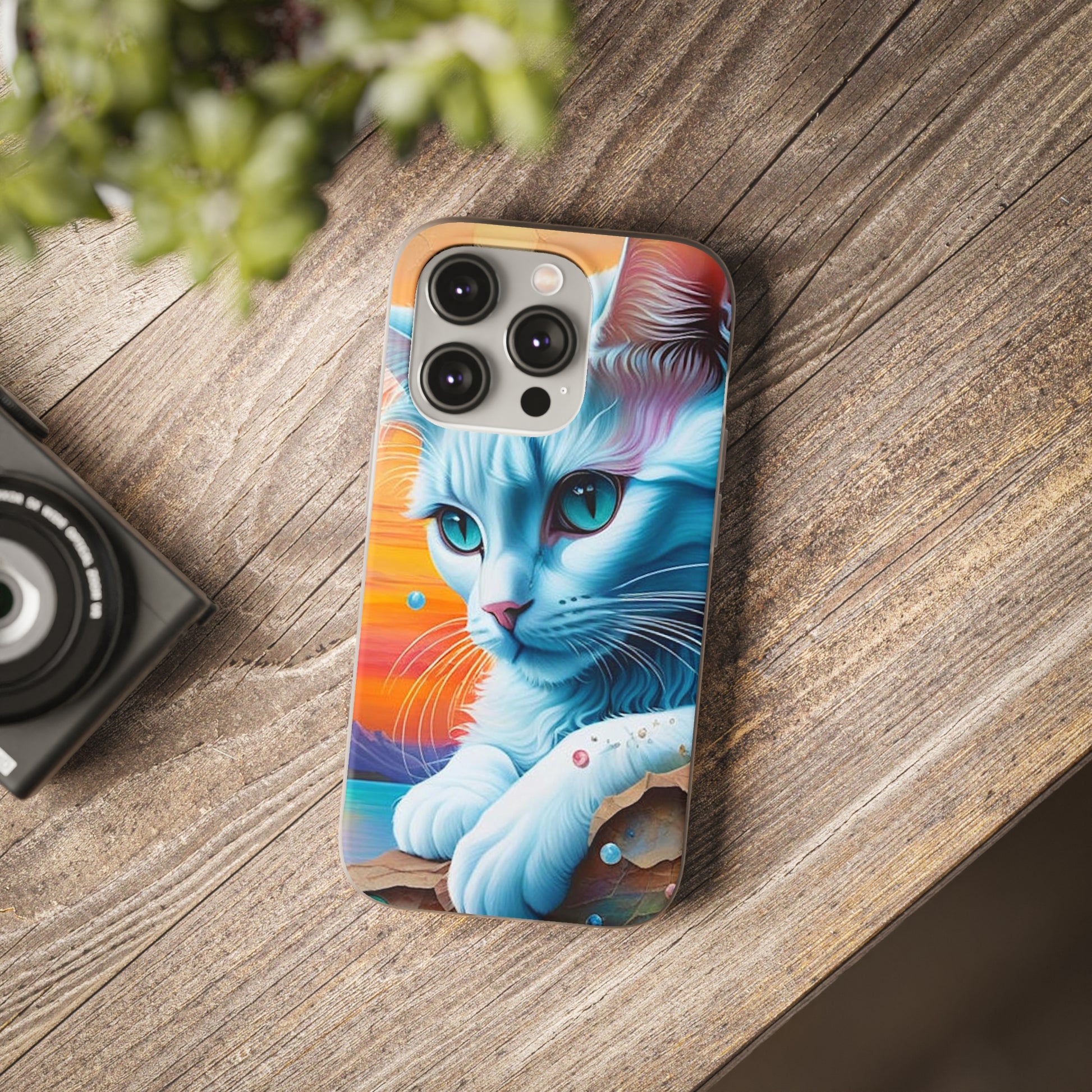 Cute Cat Flexi Case - Colorwink