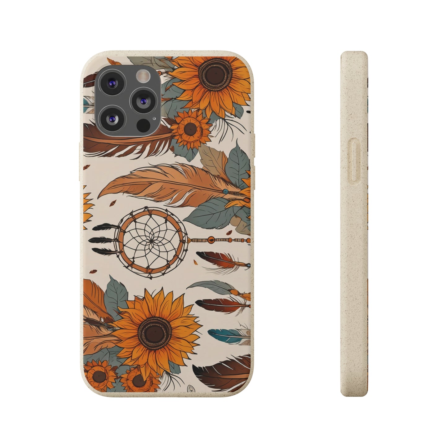 Floral Art Biodegradable Case