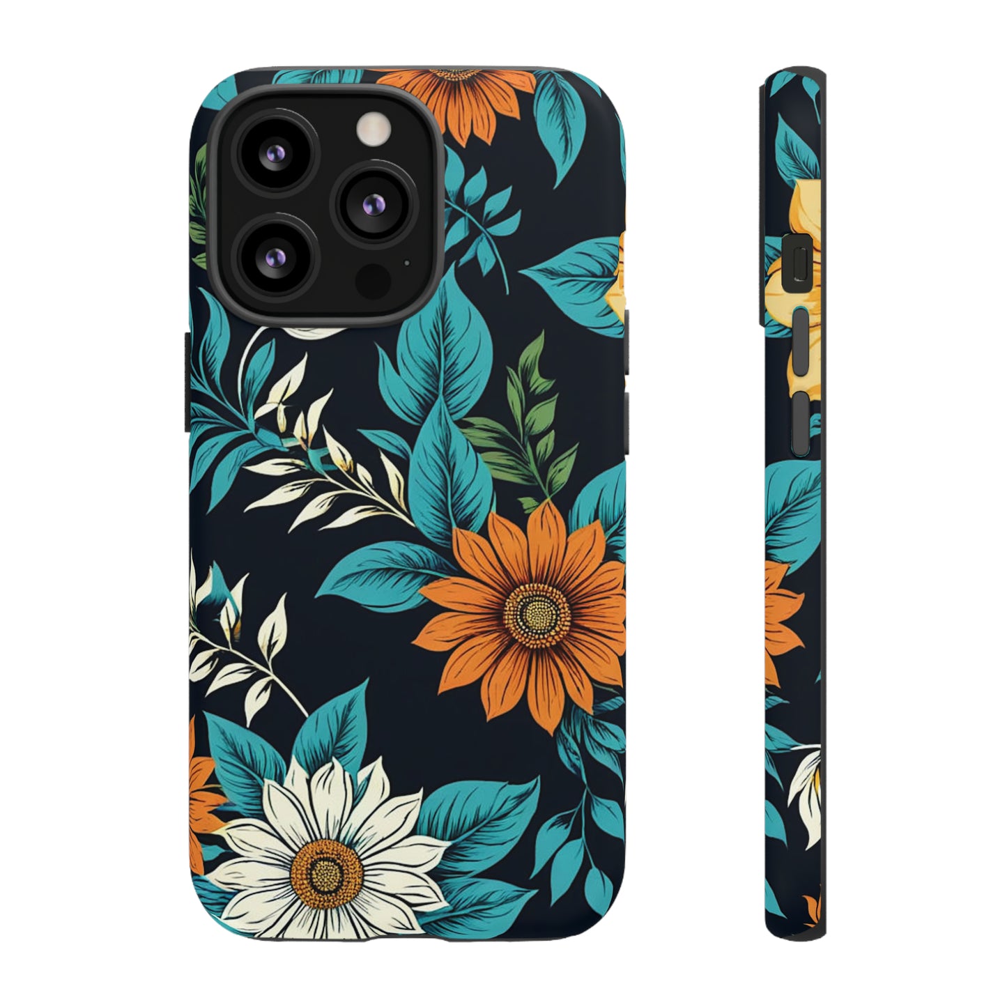 Flower Designs Pattern Tough Case