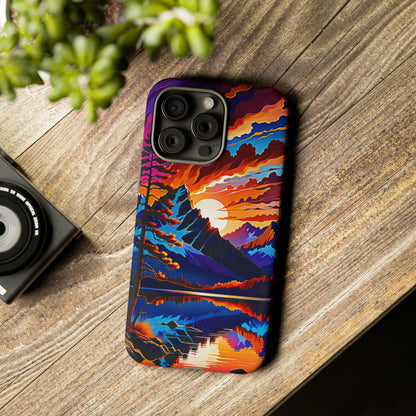 Mountain Sunset Tough Case