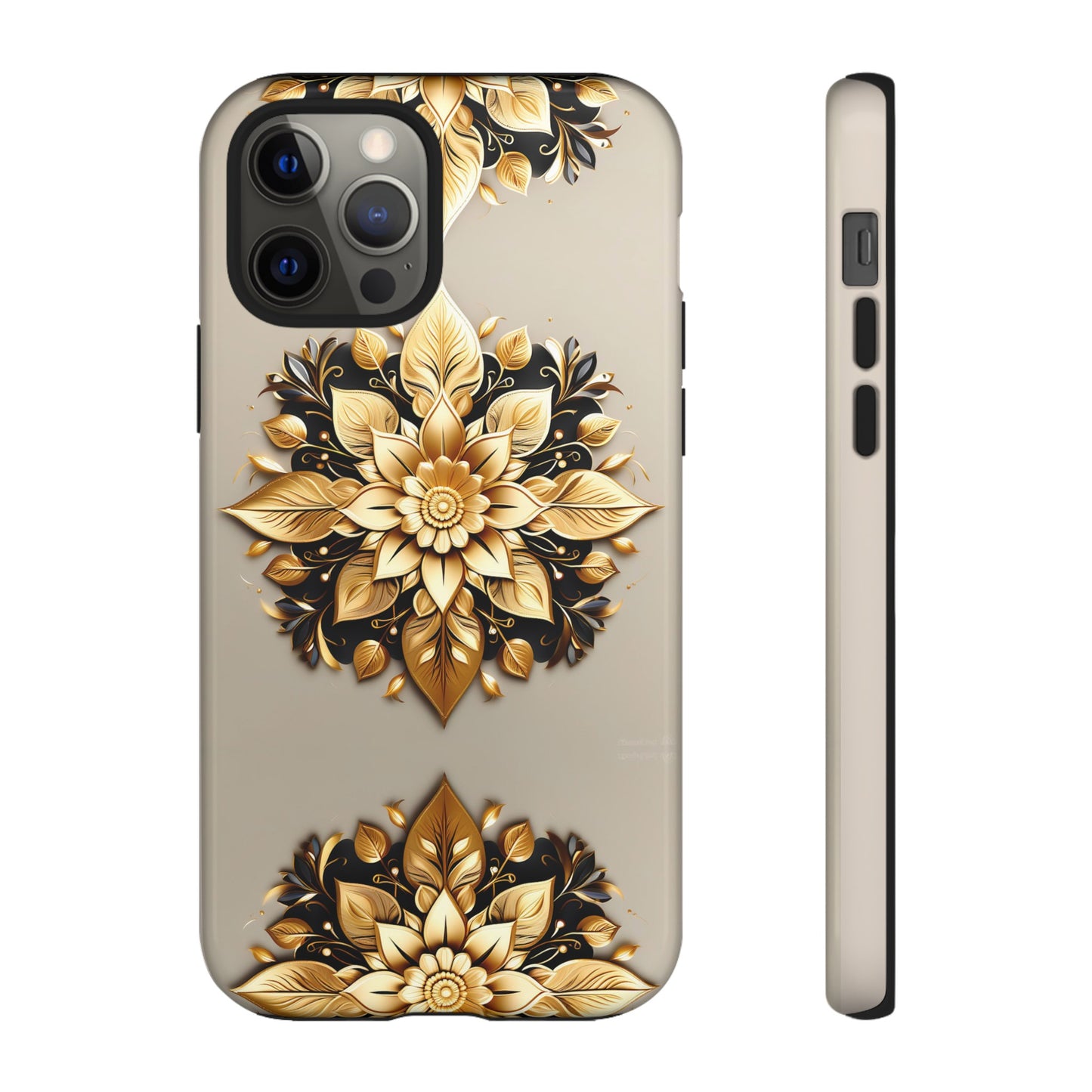 Golden Flower Tough Case