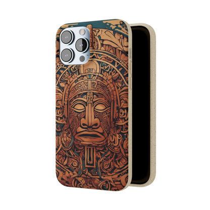 Marquesan Tattoo Style Biodegradable Case