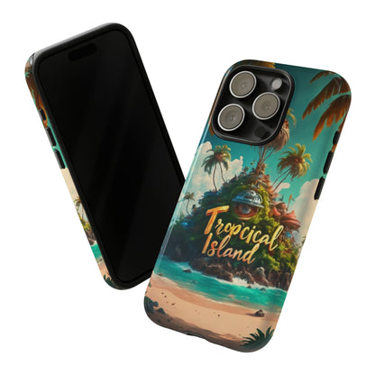 Tropical Island Tough Case