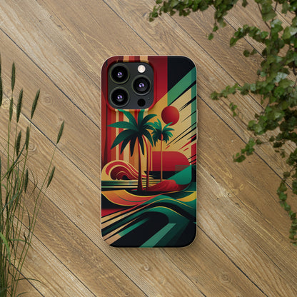 Beach Painting Biodegradable Case