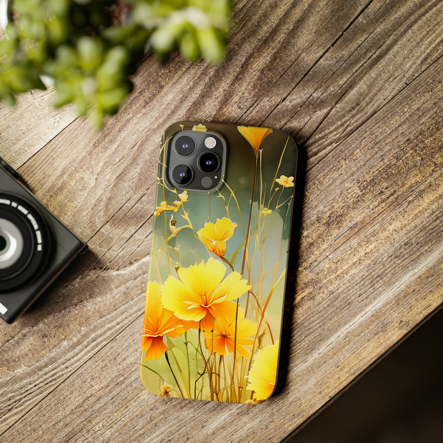 Wild Flower Slim Phone Case - Colorwink