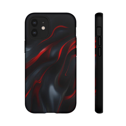 Red Black Tough Case