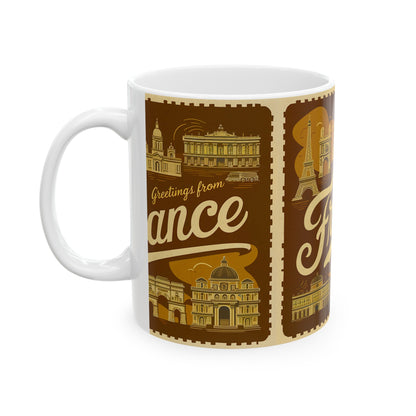 Greetings from France Coffee Mug