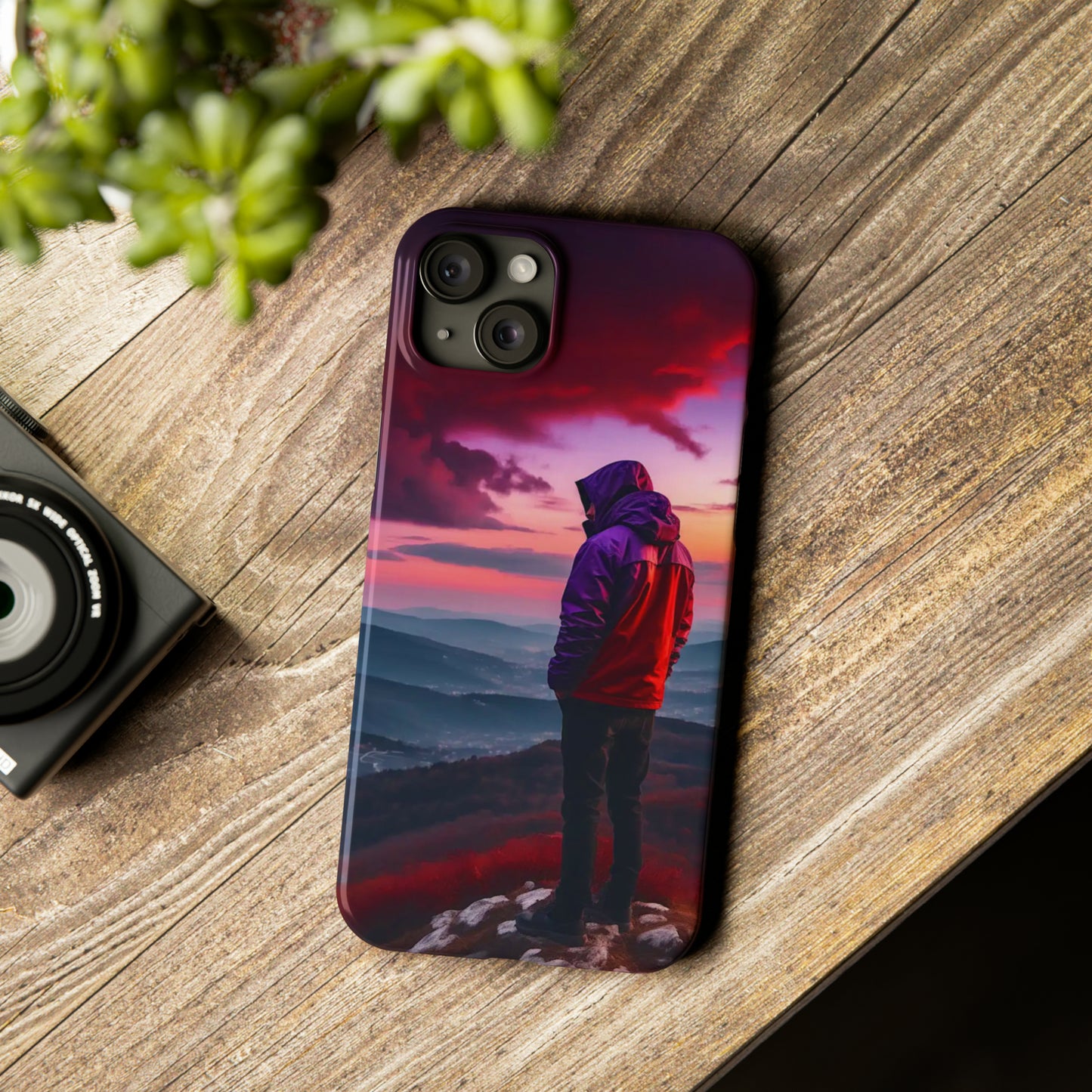 The View Slim Phone Cases - Colorwink