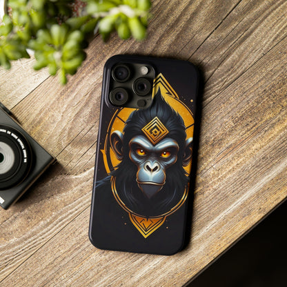 Monkey Warrior Slim Phone Case - Colorwink