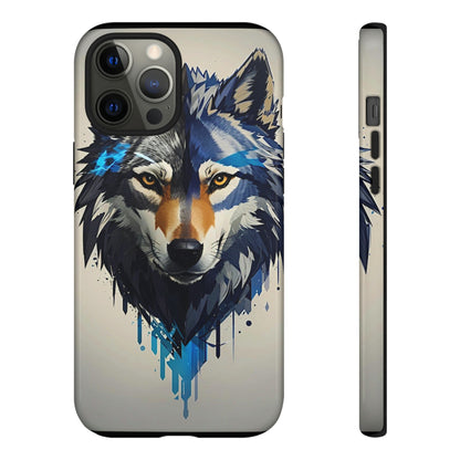 Blue wolf Tough Case