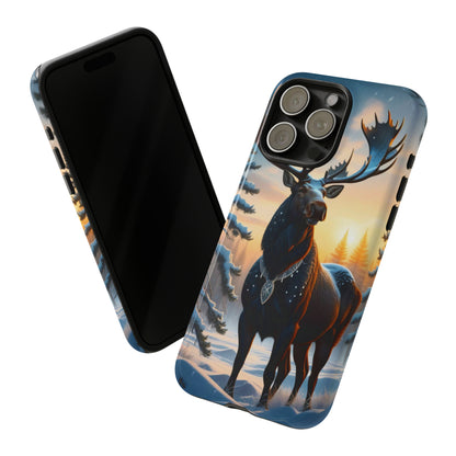 Winter Moose Tough Case