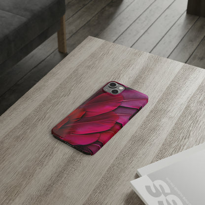 Feathers Slim Phone Case - Colorwink