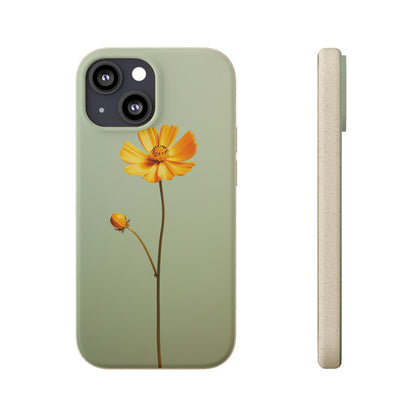 Lone Flower Biodegradable Case