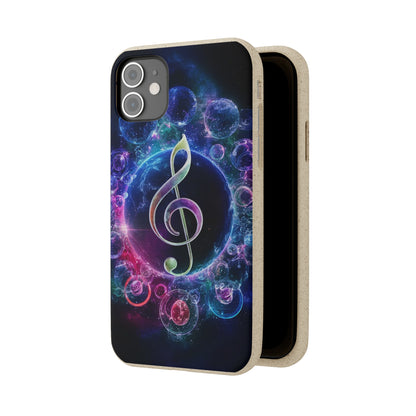 Musical Note Biodegradable Case