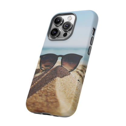 Sunglass on Beach Tough Case