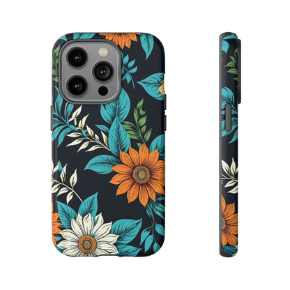 Flower Designs Pattern Tough Case