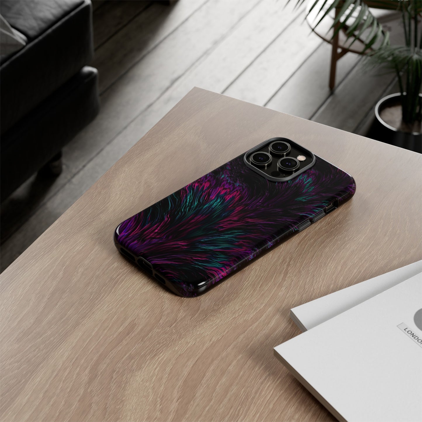 Colored Feathers Tough Case