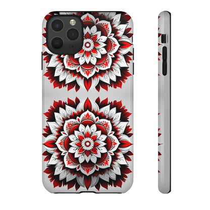 Flower Symmetry Pattern Tough Case