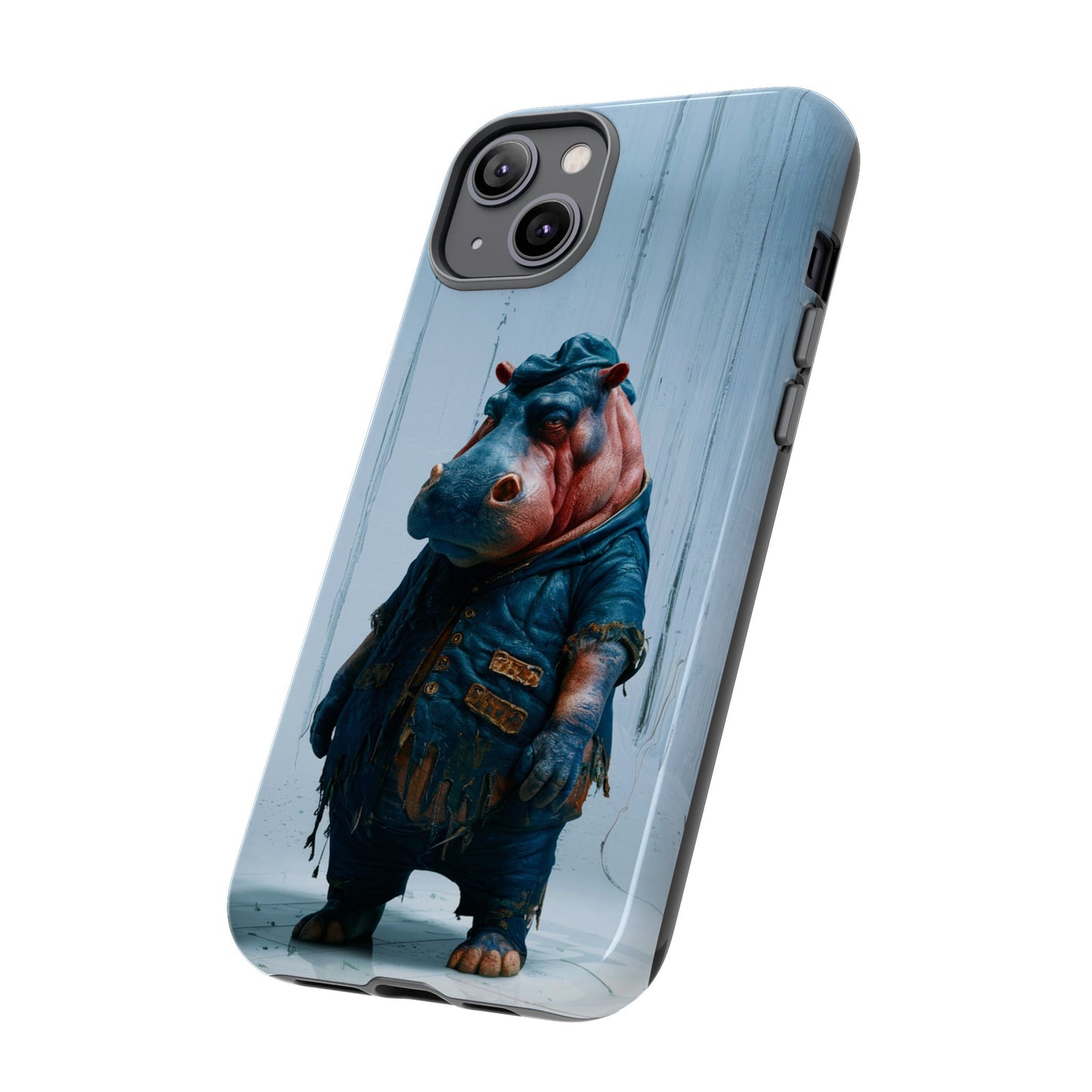 Tired Hippo Tough Case