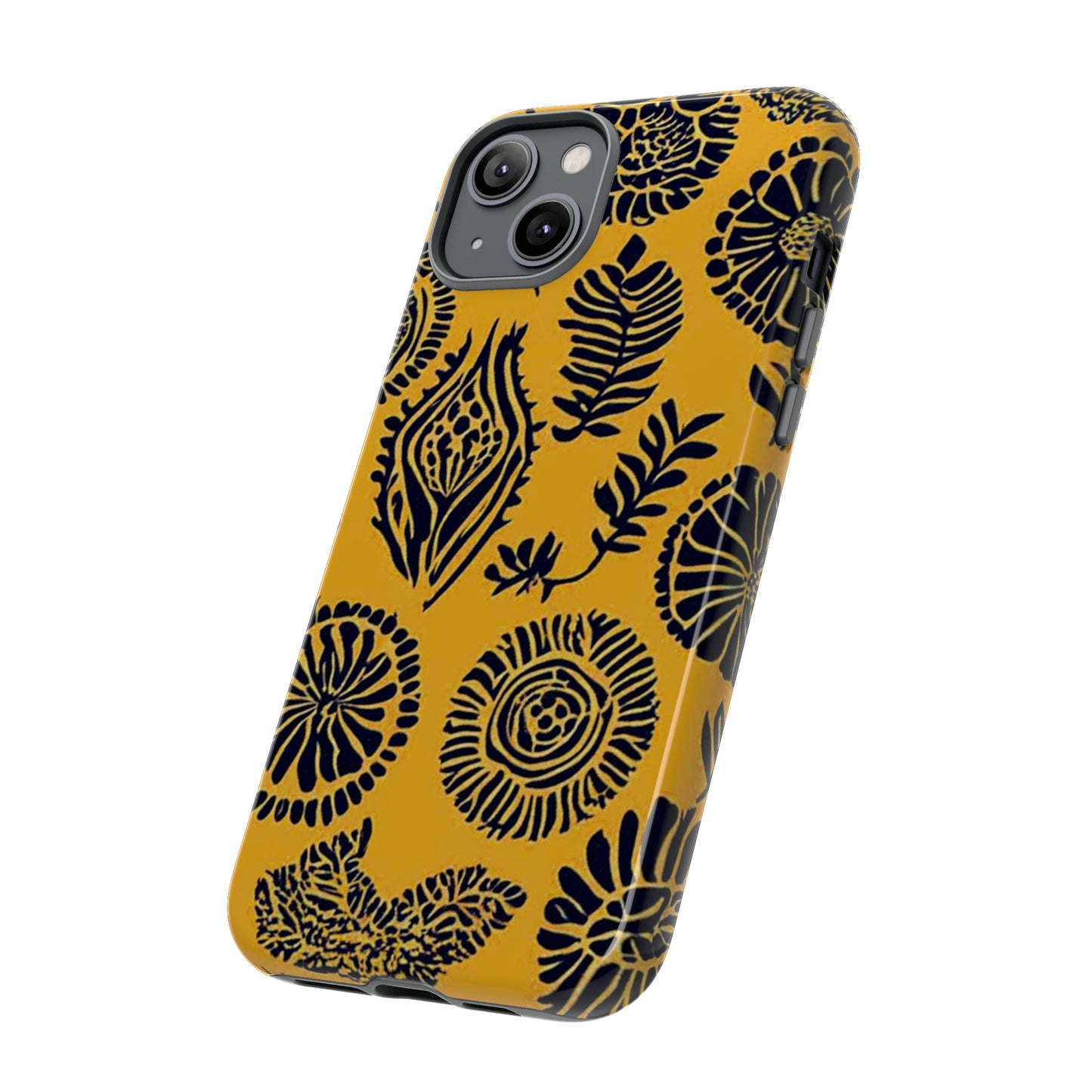 Yellow Pattern Tough Case