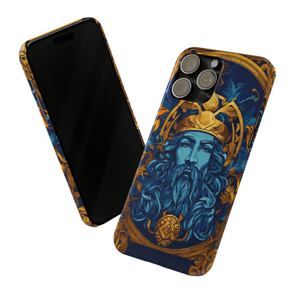 Greek God Slim Phone Case - Colorwink