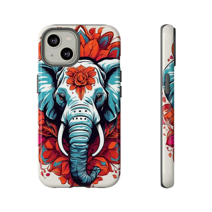 Floral Elephant Tough Case