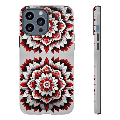 Flower Symmetry Pattern Tough Case