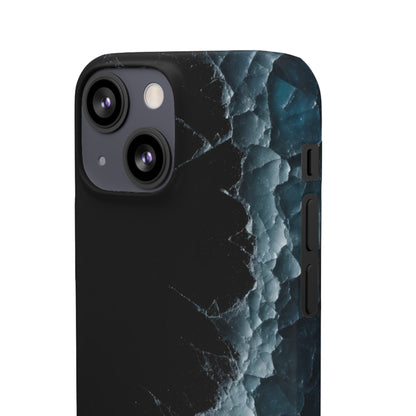 Blue Ice Cracking Snap Case - Colorwink