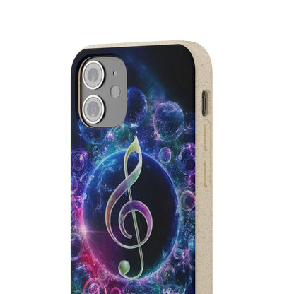 Musical Note Biodegradable Case